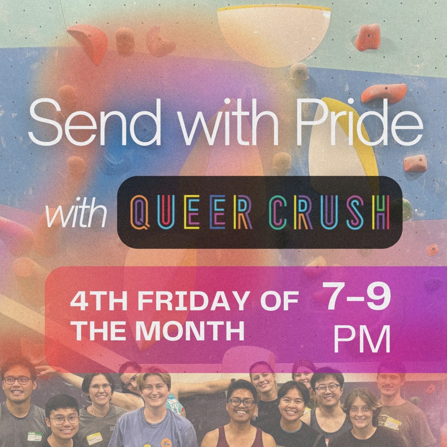 Send with pride meetup flyer