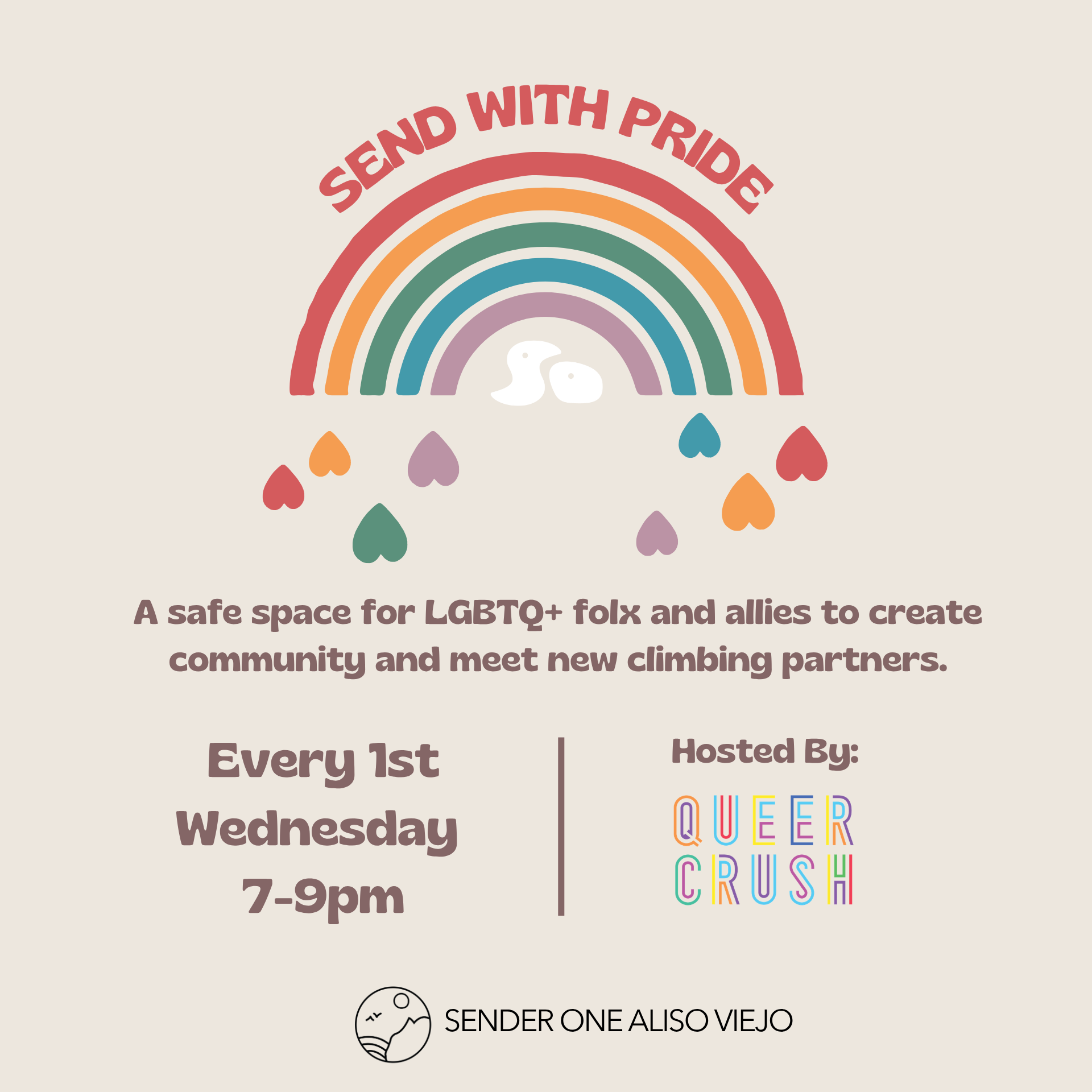 Aliso Viejo Send with Pride Calendar Info Square